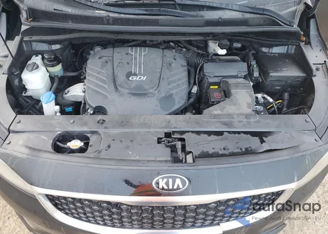 2016 Kia Sedona Ex из США, поврежденный, VIN KNDMC5C10G6133889